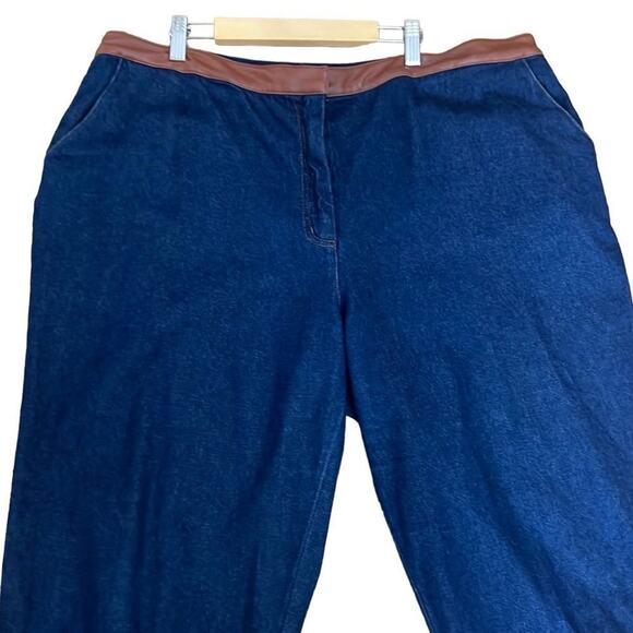 FORENZA VTG Y2K 3166238 100% COTTON PLUS‎ JEANS SIZE 20 - Picture 3 of 9